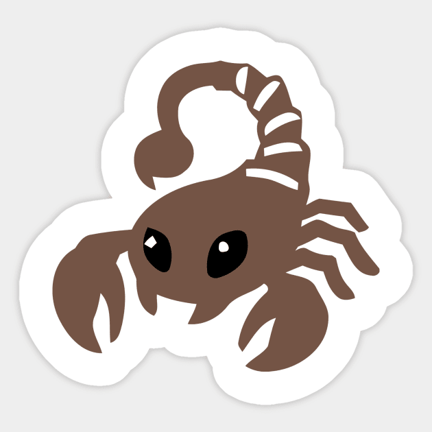 Brown Desert Scorpion Emoticon Sticker by AnotherOne